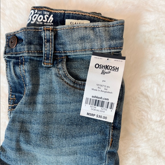 OshKosh B'gosh Bottoms Nwt Oshkosh Classic Baby Boy Jeans Poshmark